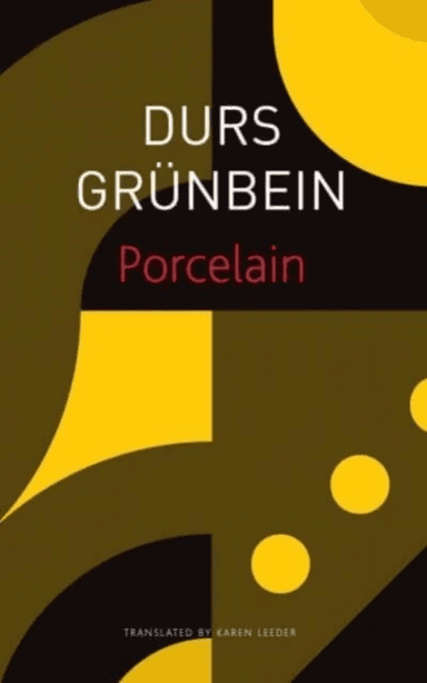 Porcelain ¿ Poem on the Downfall of My City av Durs Grünbein, Karen Leeder