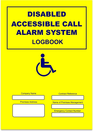 Disabled Call Alarm System Logbook av Docs-Store