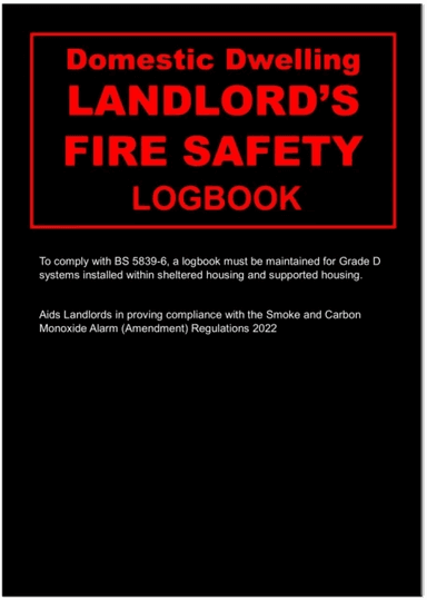 Landlords Domestic Dwelling Fire Safety Logbook av Docs-Store