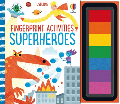 Fingerprint Activities Superheroes av Fiona Watt