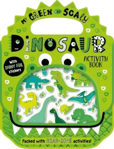 Shiny Stickers My Green and Scaly Dinosaur Activity Book av Alexandra Robinson
