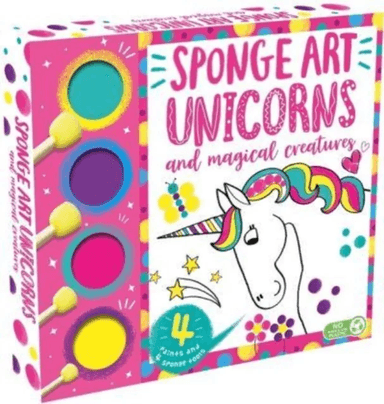Sponge Art Unicorns and Magical Creatures av Igloo Books