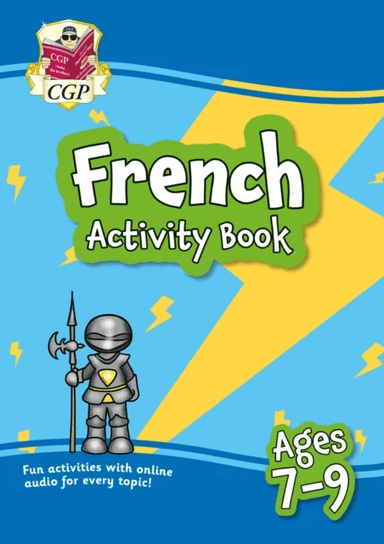 French Activity Book for Ages 7-9 (with Online Audio) av CGP Books