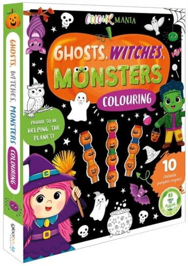 Ghosts, Witches, Monsters Colouring av Igloo Books
