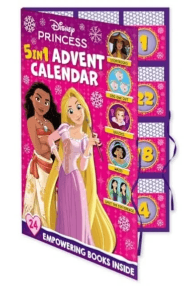 Disney Princess: 5-in-1 Advent Calendar av Walt Disney