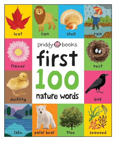 First 100 Nature Words av Priddy Books, Roger Priddy