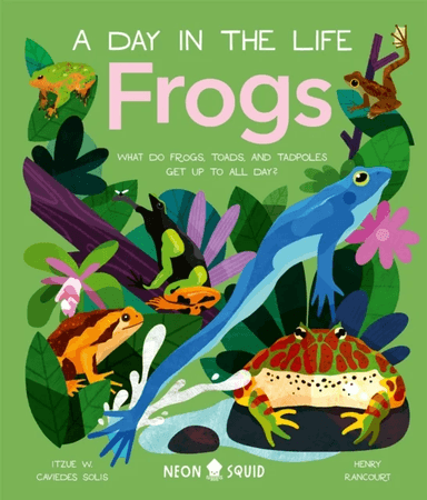 Frogs (A Day in the Life) av Itzue W. Caviedes-Solis, Neon Squid