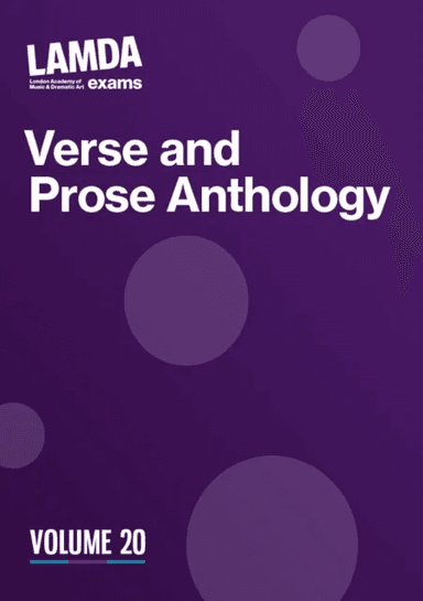 LAMDA Verse and Prose Anthology: Volume 20 av LAMDA Exams