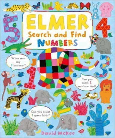 Elmer Search and Find Numbers av David McKee