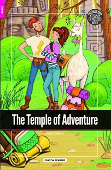 The Temple of Adventure - Foxton Reader Starter Level (300 Headwords A1) with free online AUDIO av Foxton Books