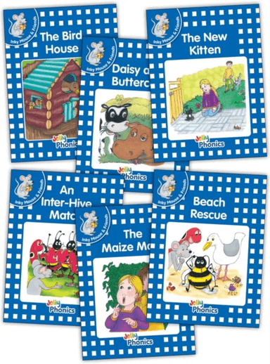 Jolly Phonics Readers, Inky &amp; Friends, Level 4 av Sara Wernham