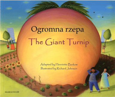 The Giant Turnip (English/Polish) av Henriette Barkow