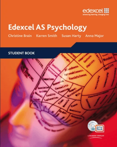 Edexcel AS Psychology Student Book + ActiveBook with CDROM av Christine Brain, Karren Smith, Susan Harty, Maj