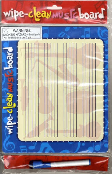 WIPE CLEAN MUSIC BOARD LANDSCAPE EDITION