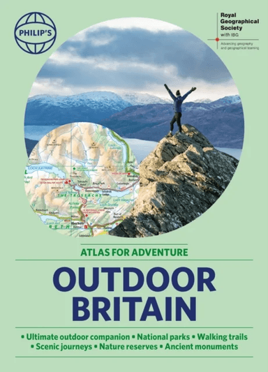 Philip's RGS Outdoor Britain: An Atlas for Adventure av Philip's Maps