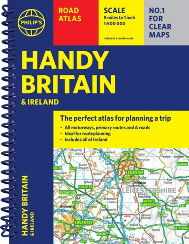 Philip's Handy Atlas Britain av Philip's Maps