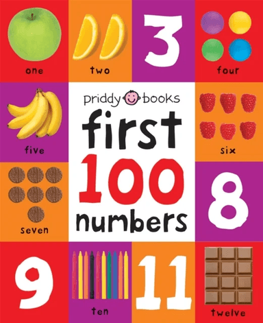 First 100 Numbers av Priddy Books, Roger Priddy