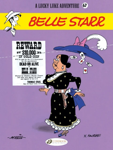 Lucky Luke 67 - Belle Starr av Xavier Fauche