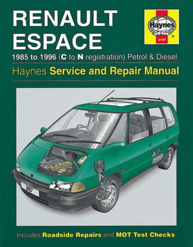 Renault Espace Petrol &amp; Diesel (85 - 96) C To N av Haynes Publishing
