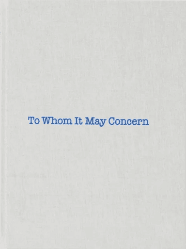 Louise Bourgeois: To Whom It May Concern av Louise Bourgeois, Gary Indiana