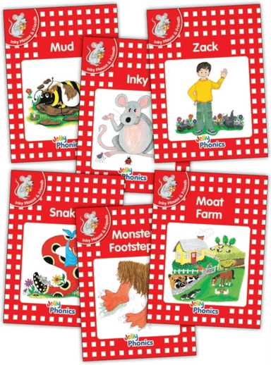 Jolly Phonics Readers, Inky &amp; Friends, Level 1 av Sara Wernham