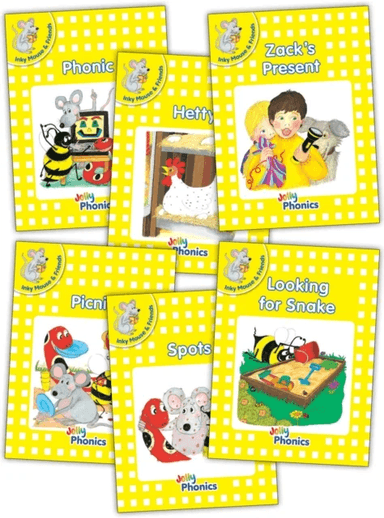 Jolly Phonics Readers, Inky &amp; Friends, Level 2 av Sara Wernham