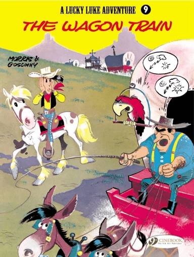 Lucky Luke 9 - The Wagon Train av Morris &amp; Goscinny