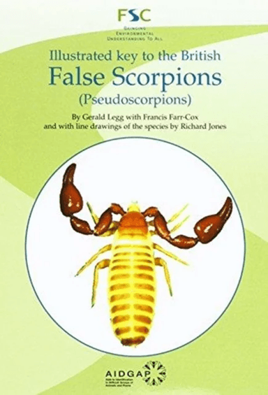 Illustrated Key to the British False Scorpions av Gerald Legg