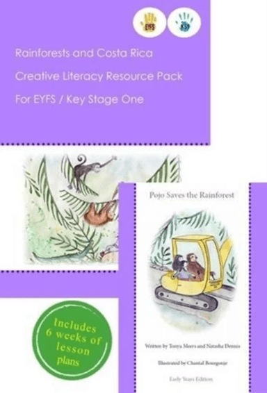 Rainforests and Costa Rica Literacy Resource Pack for Key Stage One and EYFS av Tonya Meers, Natasha Dennis