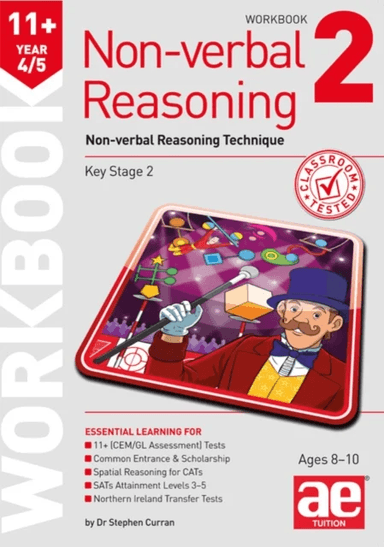 11+ Non-verbal Reasoning Year 4/5 Workbook 2 av Andrea F. Richardson