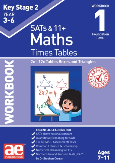 KS2 Times Tables Workbook 1 av Dr Stephen C Curran