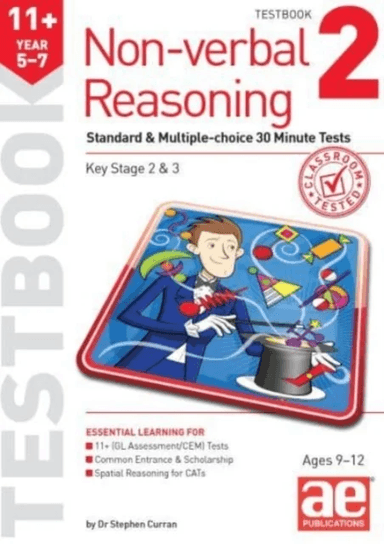 11+ Non-verbal Reasoning Year 5-7 Testbook 2 av Dr Stephen C Curran