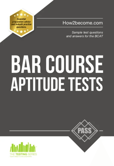 Bar Course Aptitude Tests: Sample Test Questions and Answers for the BCAT av Richard McMunn