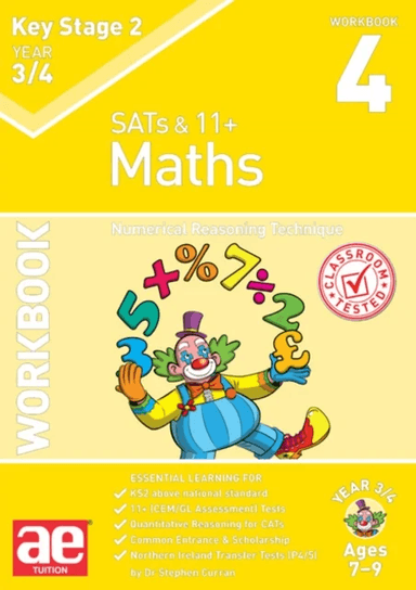 KS2 Maths Year 3/4 Workbook 4 av Stephen C. Curran, Katrina MacKay