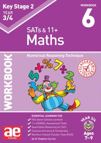 KS2 Maths Year 3/4 Workbook 6 av Stephen C. Curran, Katrina MacKay
