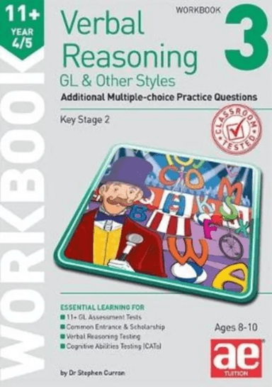 11+ Verbal Reasoning Year 4/5 GL &amp; Other Styles Workbook 3 av Dr Stephen C Curran