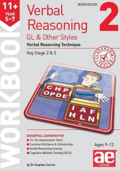 11+ Verbal Reasoning Year 5-7 GL &amp; Other Styles Workbook 2 av Stephen C. Curran