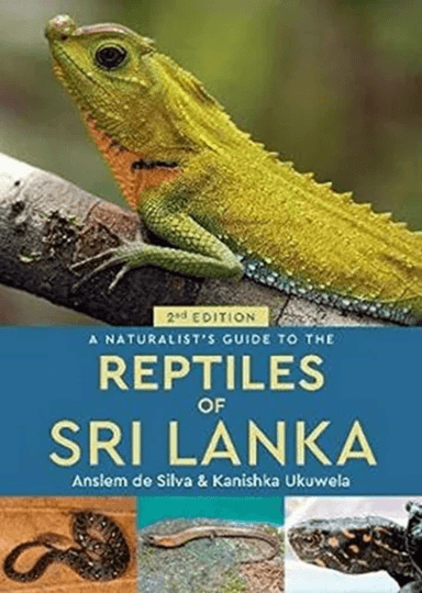 A Naturalist's Guide to the Reptiles of Sri Lanka (2nd edition) av Anslem de Silva, Kanishka Ukuwela
