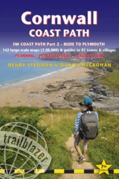 Cornwall Coast Path Trailblazer walking guide av Henry Stedman, Joel Newton