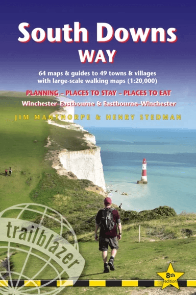 South Downs Way Trailblazer Walking Guide 8e av Jim Manthorpe, Henry Stedman