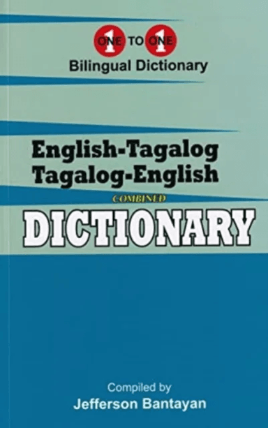 English-Tagalog &amp; Tagalog-English One-to-One Dictionary av Jefferson Bantayan