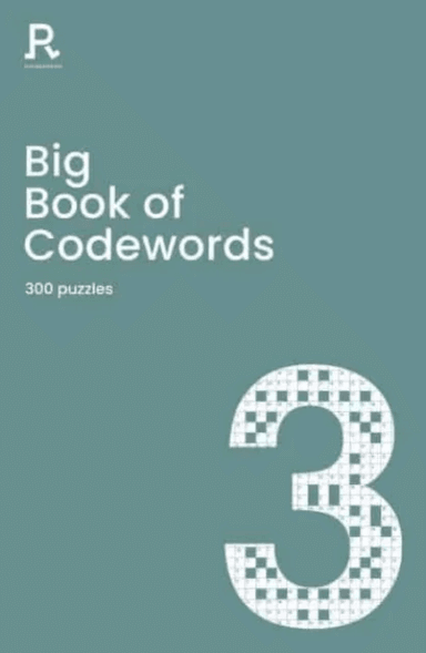 Big Book of Codewords Book 3 av Richardson Puzzles and Games