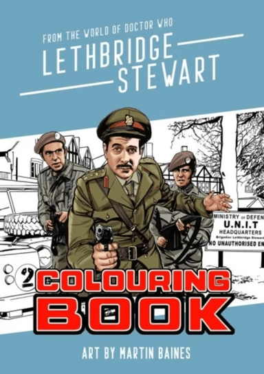 Lethbridge-Stewart Colouring Book av Martin Baines
