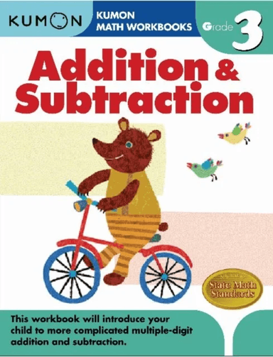 Grade 3 Addition &amp; Subtraction av Kumon