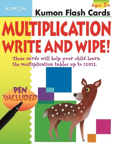 Multiplication Write &amp; Wipe av Kumon