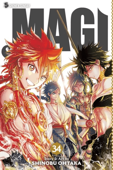 Magi: The Labyrinth of Magic, Vol. 34 av Shinobu Ohtaka