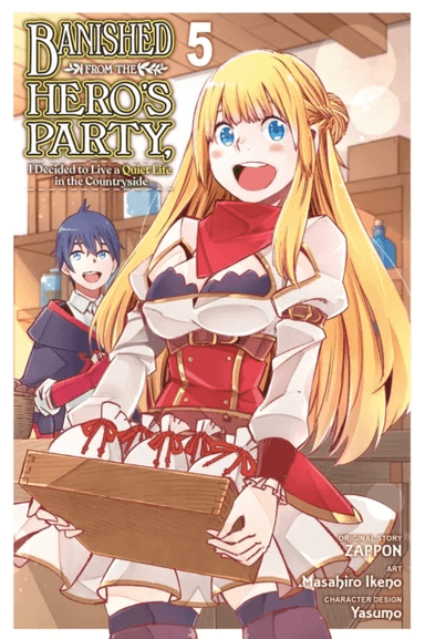Banished from the Hero's Party, I Decided to Live a Quiet Life in the Countryside, Vol. 5 (manga) av Zappon