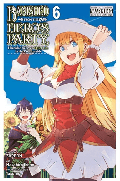 Banished from the Hero's Party, I Decided to Live a Quiet Life in the Countryside, Vol. 6 (manga) av Zappon