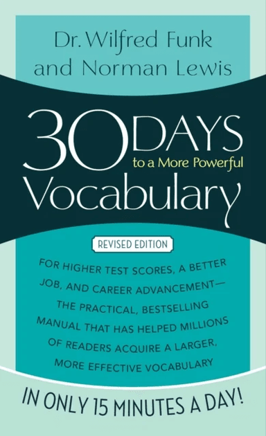30 Days to a More Powerful Vocabulary av Norman Lewis, Wilfred Funk