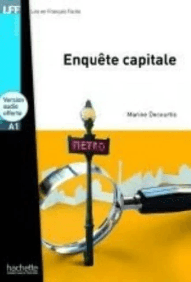 Enquete capitale - Livre &amp; downloadable audio av Marine Courtis